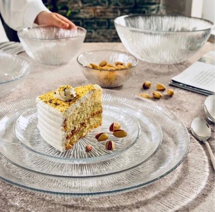 سرویس غذاخوری بلوری سولو33 پارچه